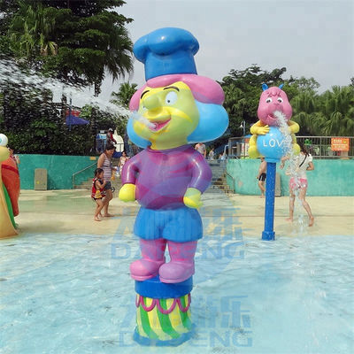 Beeldverhaalcook Style Water Park Plonsstootkussen voor de Pool van de Kinderennevel