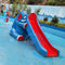 Olifant Gestalte gegeven Aangepaste het Zwembaddia's van Mini Pool Slide Outdoor Commercial