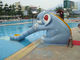 Olifant Gestalte gegeven Aangepaste het Zwembaddia's van Mini Pool Slide Outdoor Commercial